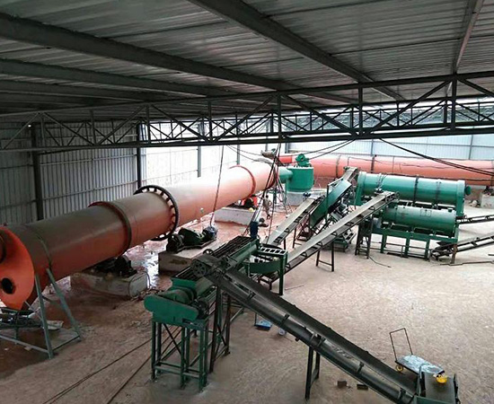 How Much Space is Needed for Pig Manure Organic Fertilizer Production Line